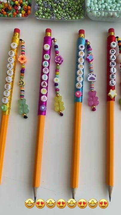 Customisation de crayons